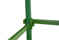 Linker multiplo 30cm di plastica verde del palo del giardino della clip 11mm