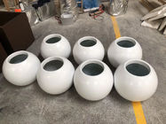 La palla modella il vaso della pittura 20cm Dia Odm Stainless Steel Flower