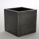 Contenitori del giardino di acciaio inossidabile di progettazione semplice 304 50cm del cubo
